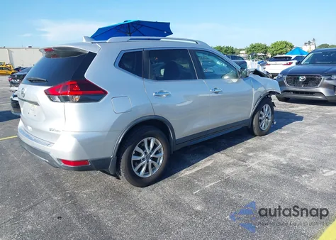 2018 Nissan Rogue Sv из США, поврежденный, VIN KNMAT2MV0JP609224